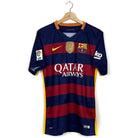 2015/16 Barcelone Domicile - Suárez 9 (S) - Iconic Football Shop