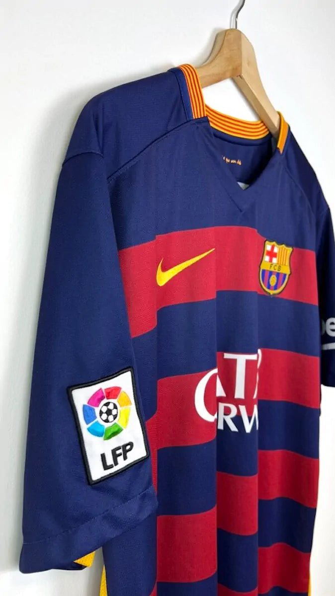 2015/16 Barcelone Domicile (XL) - Iconic Football Shop