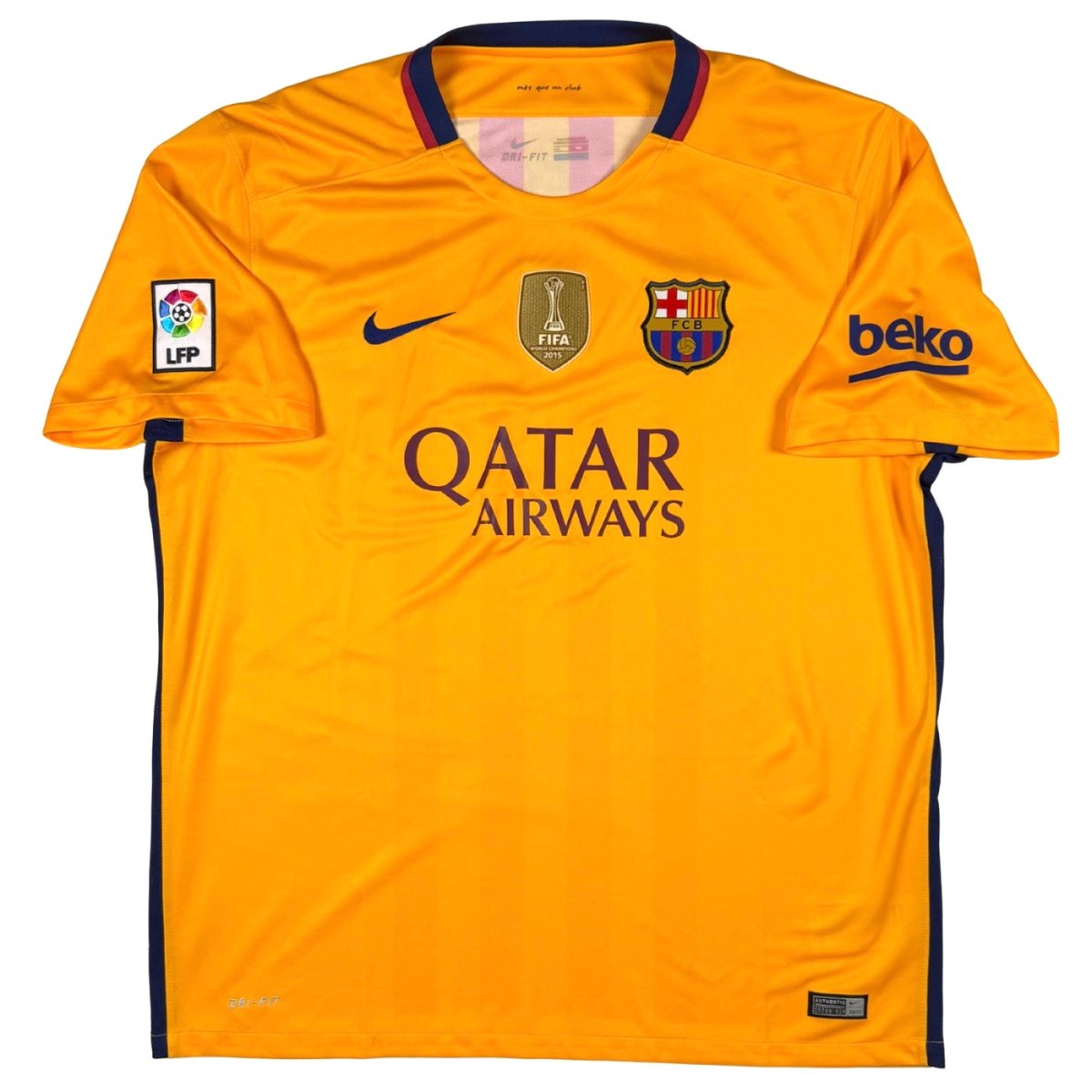 2015/16 Barcelone Extérieur - Messi 10 (2XL) - Iconic Football Shop