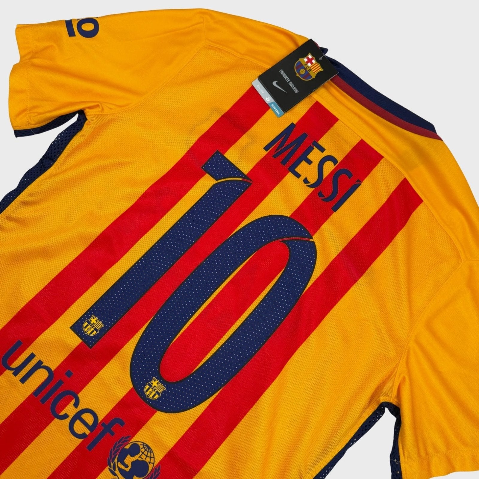 2015/16 Barcelone Extérieur - Messi 10 *PRO* (M) - Iconic Football Shop