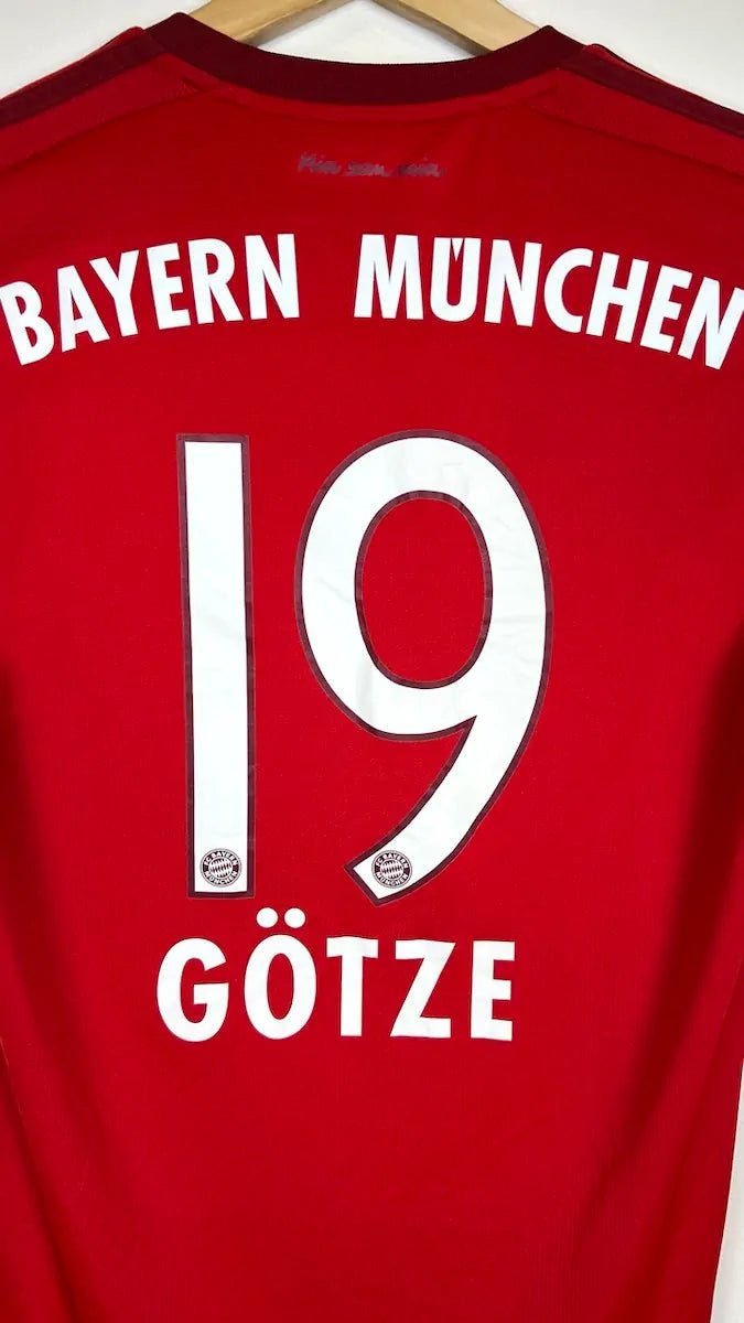 2015/16 Bayern Munich Domicile - Götze 19 (S) - Iconic Football Shop