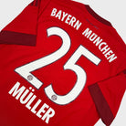 2015/16 Bayern Munich Domicile - Müller 25 (M) - Iconic Football Shop