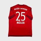 2015/16 Bayern Munich Domicile - Müller 25 (XL) - Iconic Football Shop