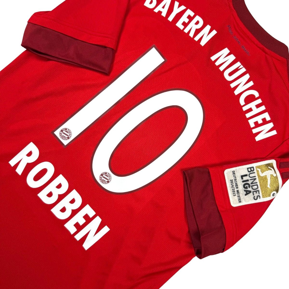 2015/16 Bayern Munich Domicile - Robben 10 (S) - Iconic Football Shop