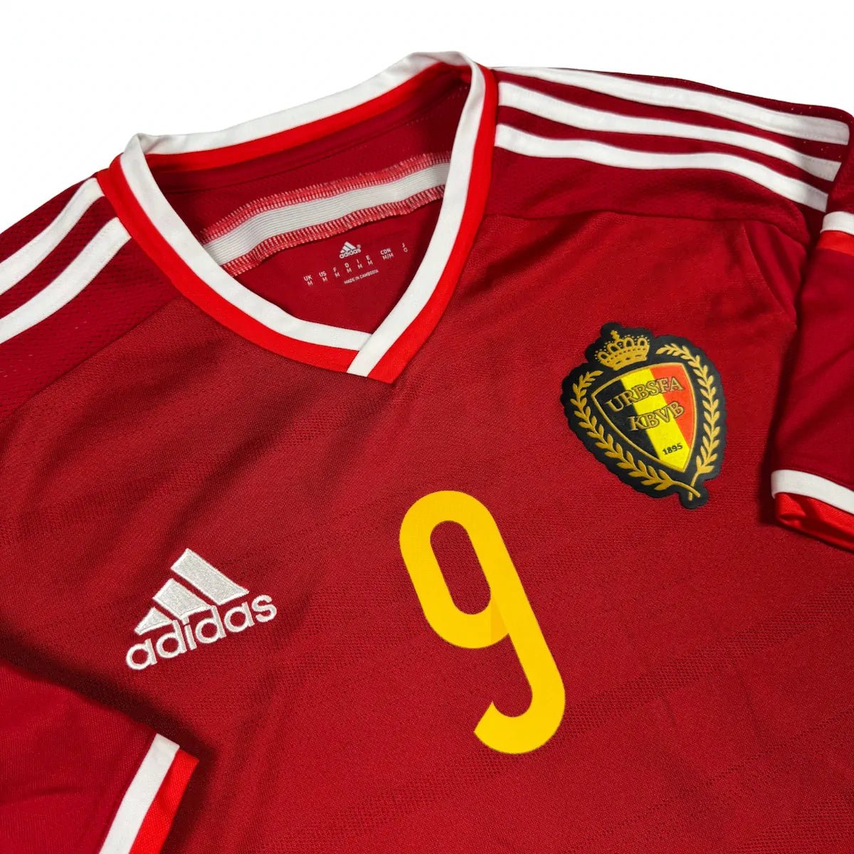 2015/16 Belgique Domicile - Lukaku 9 (M) - Iconic Football Shop