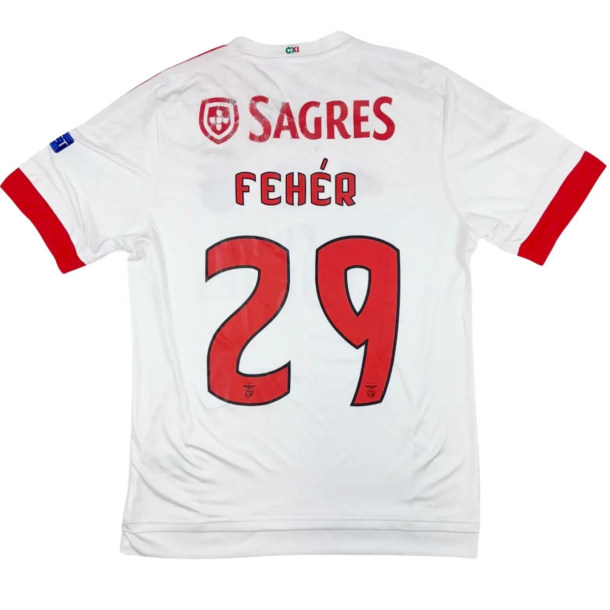 2015/16 Benfica Extérieur - Fehér 29 (M) - Iconic Football Shop