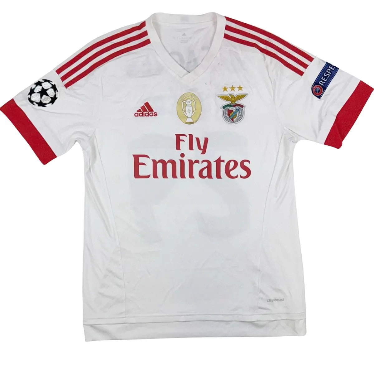2015/16 Benfica Extérieur - Fehér 29 (M) - Iconic Football Shop