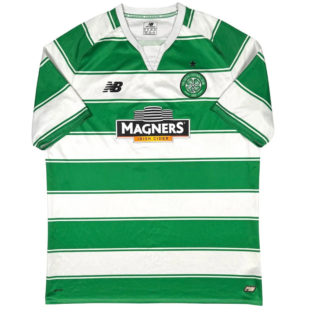 2015/16 Celtic Glasgow Domicile - Brown 8 (2XL) - Iconic Football Shop