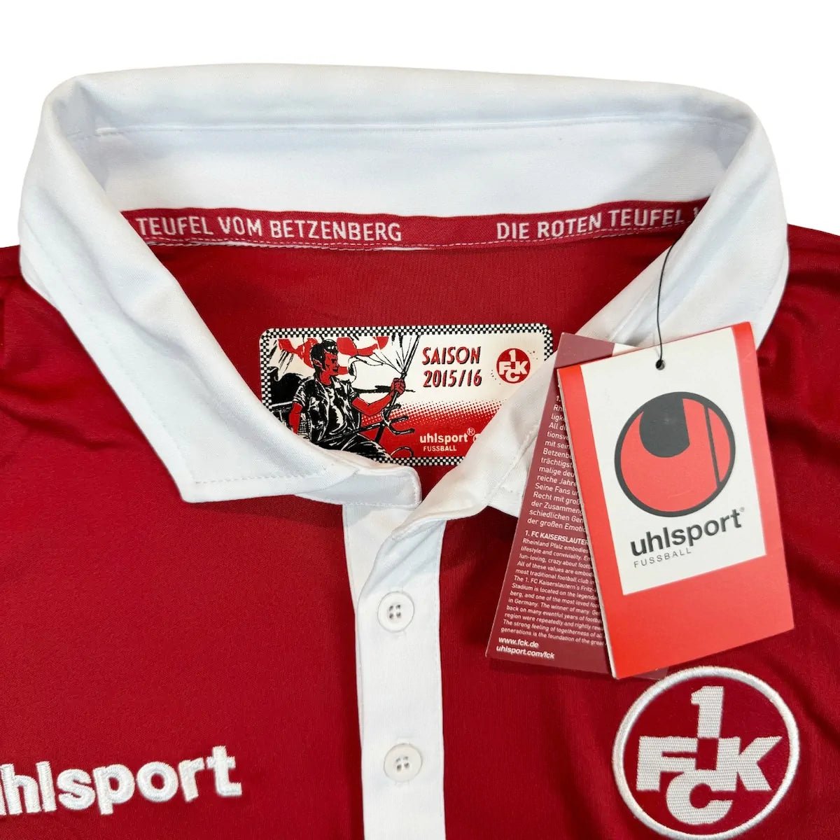 2015/16 Kaiserslautern Domicile (XL) - Iconic Football Shop