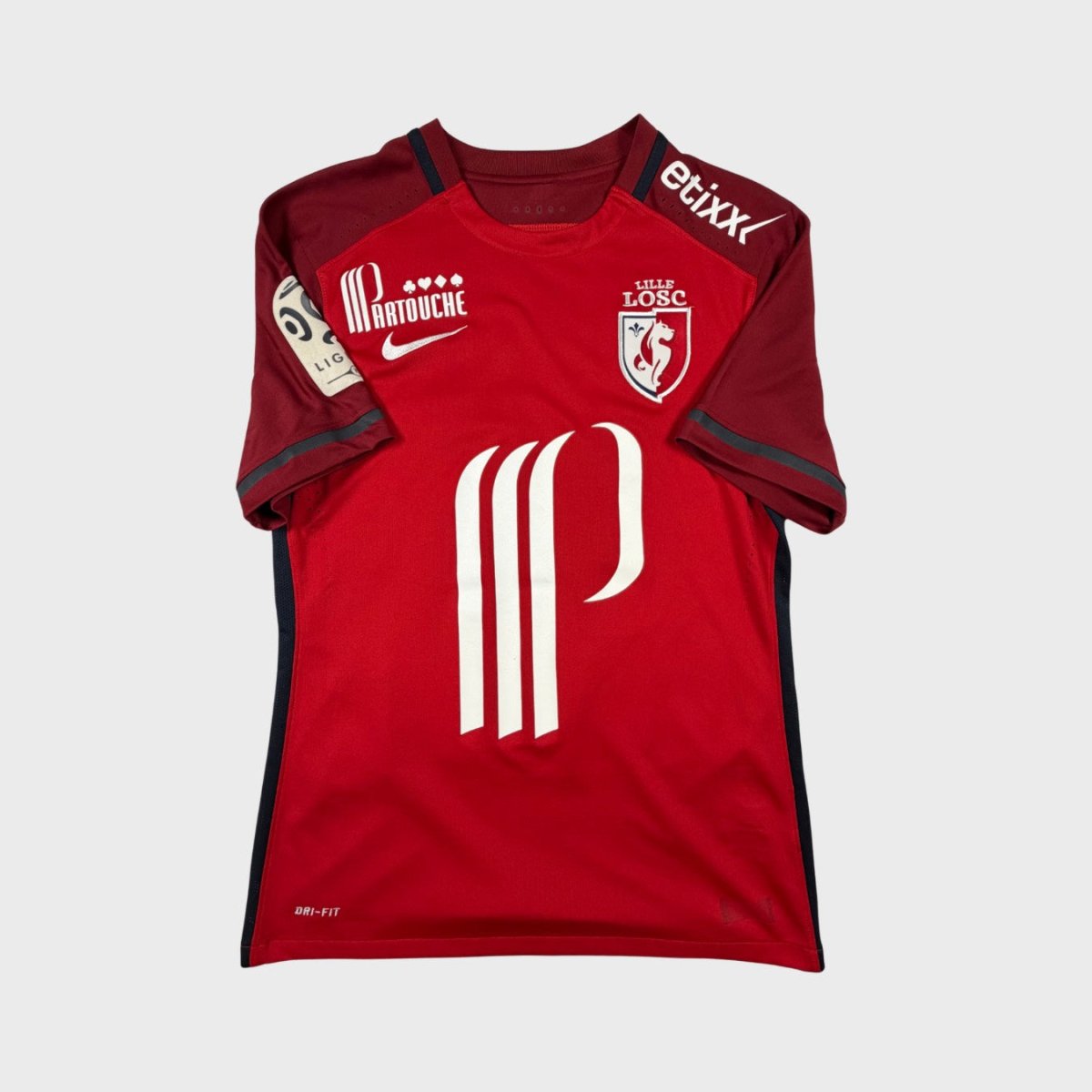 2015/16 Lille Domicile - Nangis 15 *PRÉPARÉ / PORTÉ* (M) - Iconic Football Shop