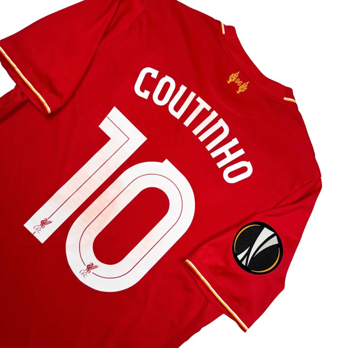2015/16 Liverpool Domicile - Coutinho 10 *COMPLET / EUROPA LEAGUE* (14/16a) - Iconic Football Shop