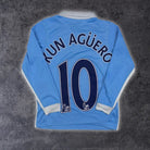2015/16 Manchester City Domicile - Kun Agüero 10 (8/10a) - Iconic Football Shop