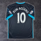 2015/16 Manchester City Extérieur - Kun Agüero 10 (L) - Iconic Football Shop