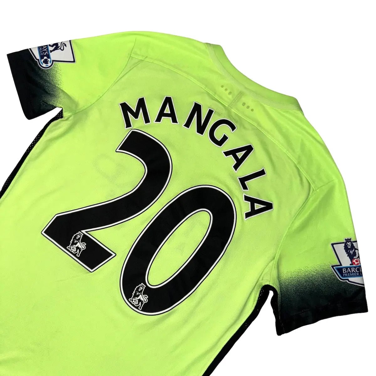2015/16 Manchester City Third - Mangala 20 *PRÉPARÉ / PORTÉ* (L) - Iconic Football Shop