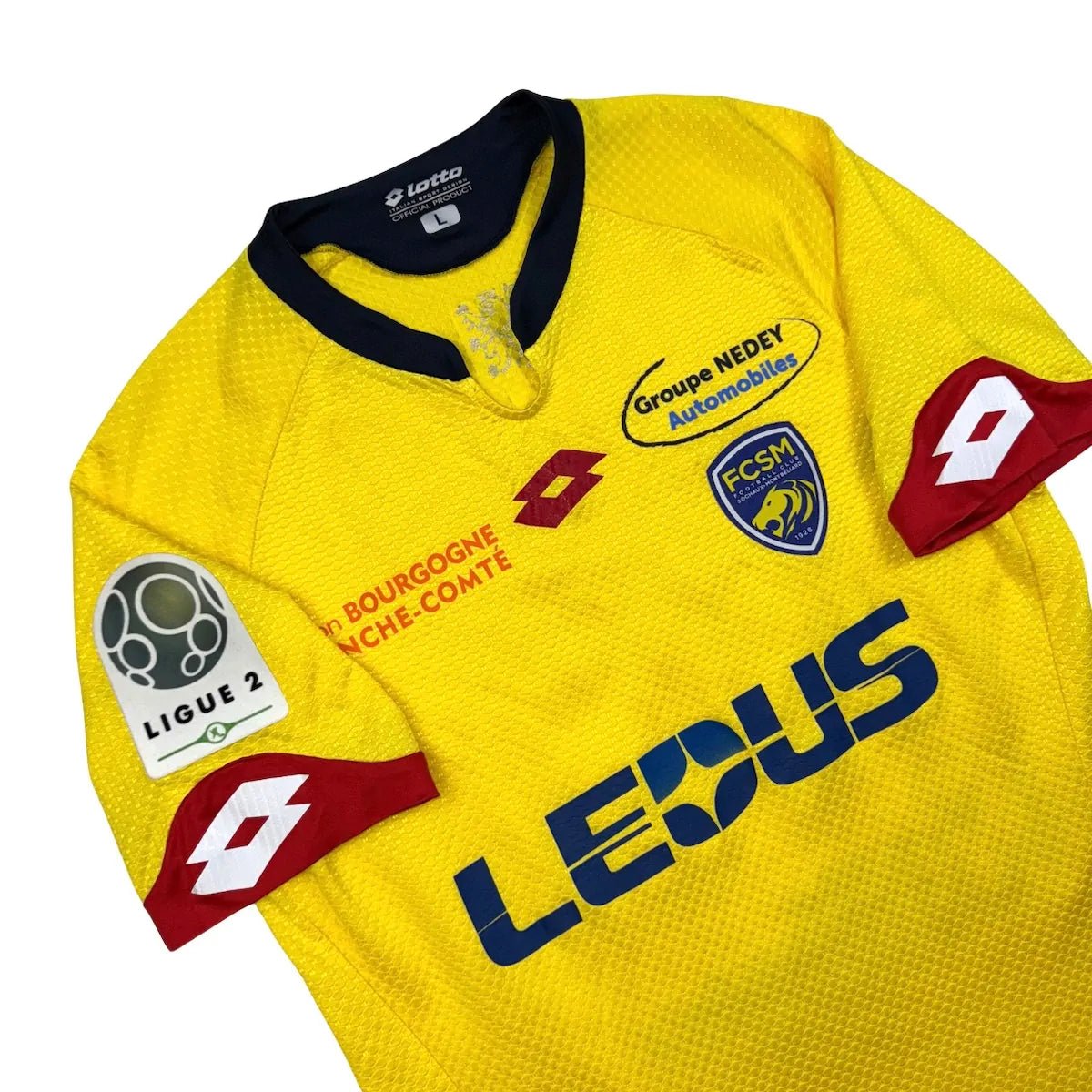 2015/16 Sochaux Domicile - Mbombo 31 *PRÉPARÉ / PORTÉ* (L) - Iconic Football Shop