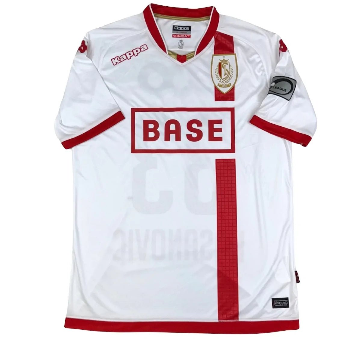 2015/16 Standard de Liège Extérieur - Kosanovic 33 *PRÉPARÉ / PORTÉ / SIGNÉ*(XL) - Iconic Football Shop