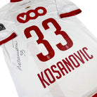 2015/16 Standard de Liège Extérieur - Kosanovic 33 *PRÉPARÉ / PORTÉ / SIGNÉ*(XL) - Iconic Football Shop