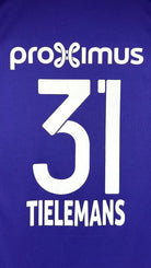 2016/17 Anderlecht Domicile - Tielemans 31 (L) - Iconic Football Shop