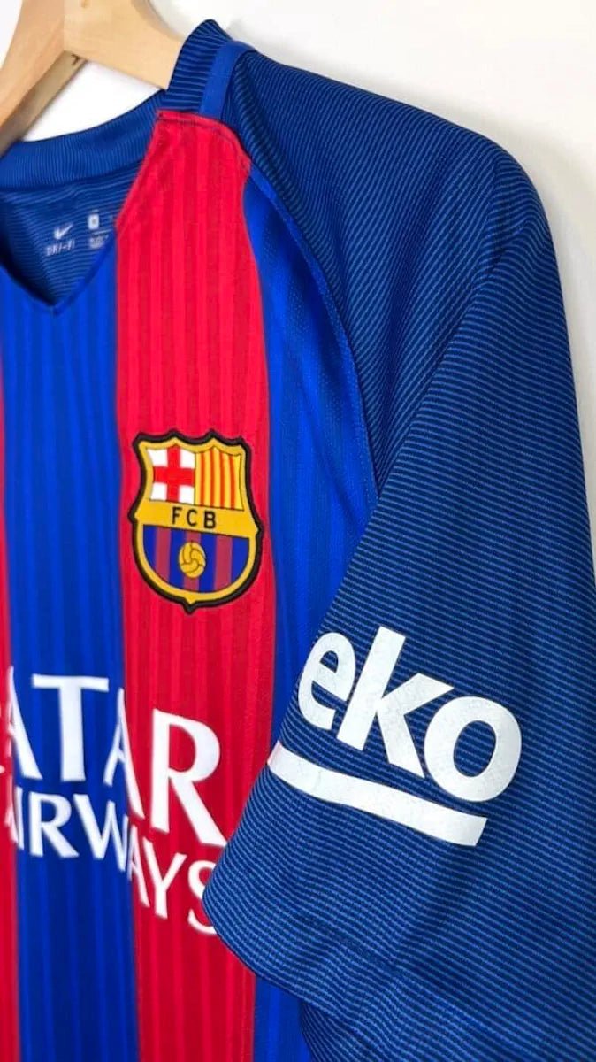 2016/17 Barcelone Domicile - Messi 10 (M) - Iconic Football Shop