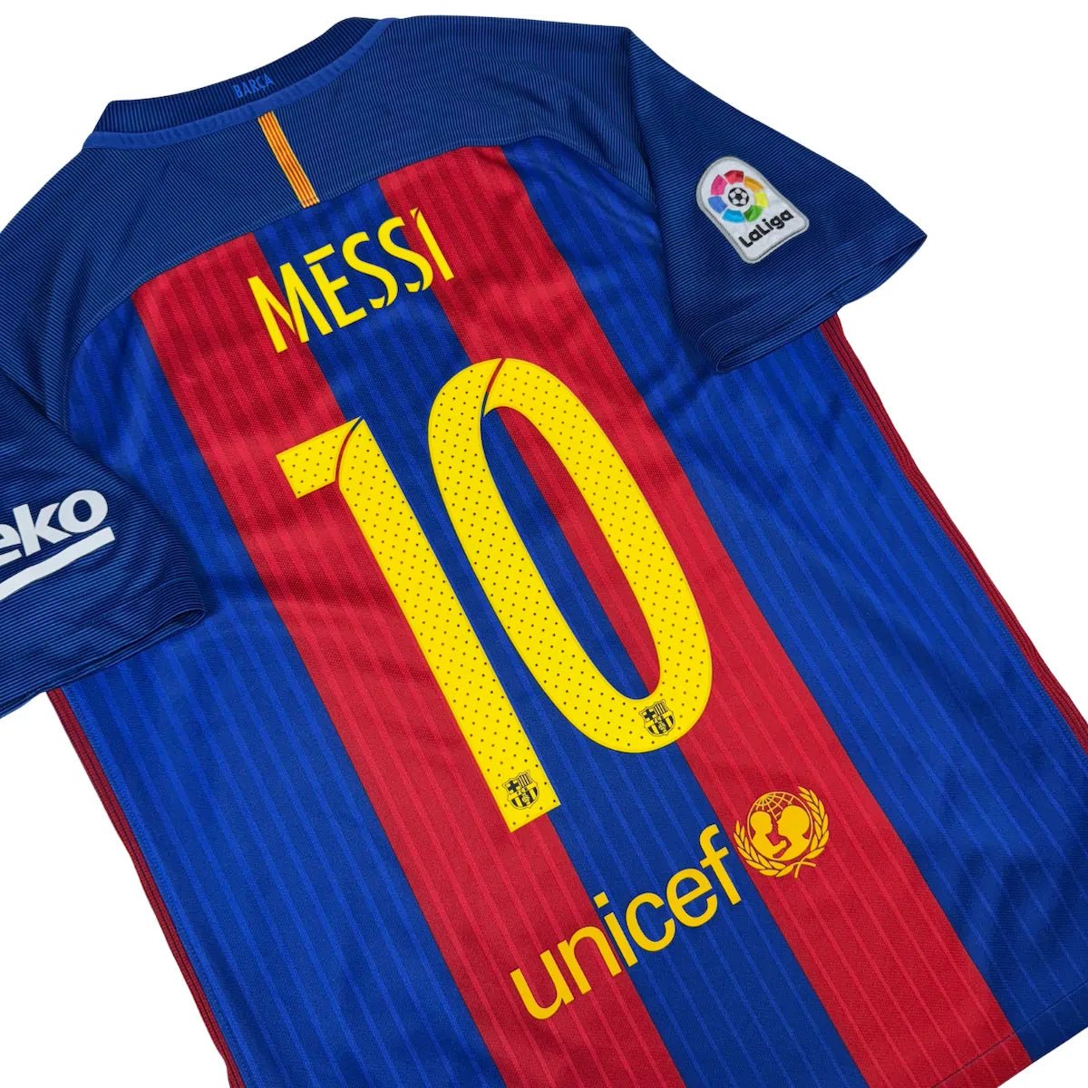 2016/17 Barcelone Domicile - Messi 10 (M) - Iconic Football Shop