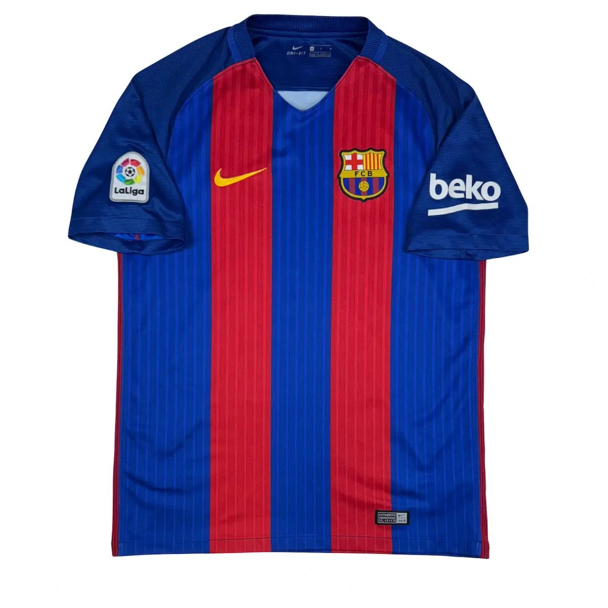 2016/17 Barcelone Domicile - Messi 10 (M) - Iconic Football Shop