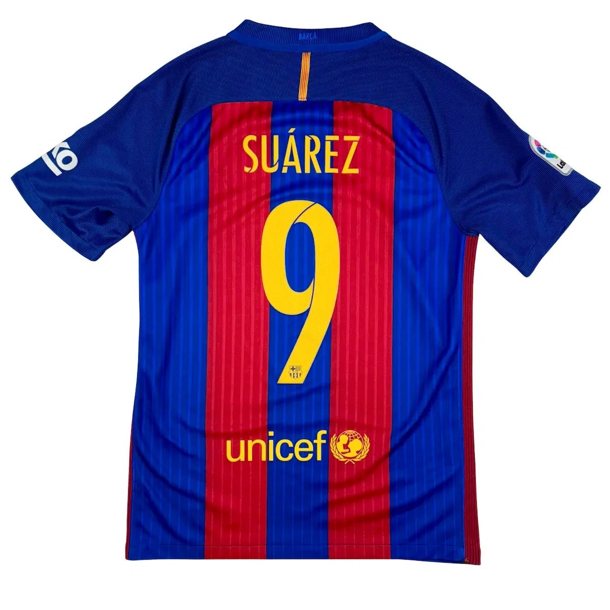 2016/17 Barcelone Domicile - Suárez 9 (S) - Iconic Football Shop
