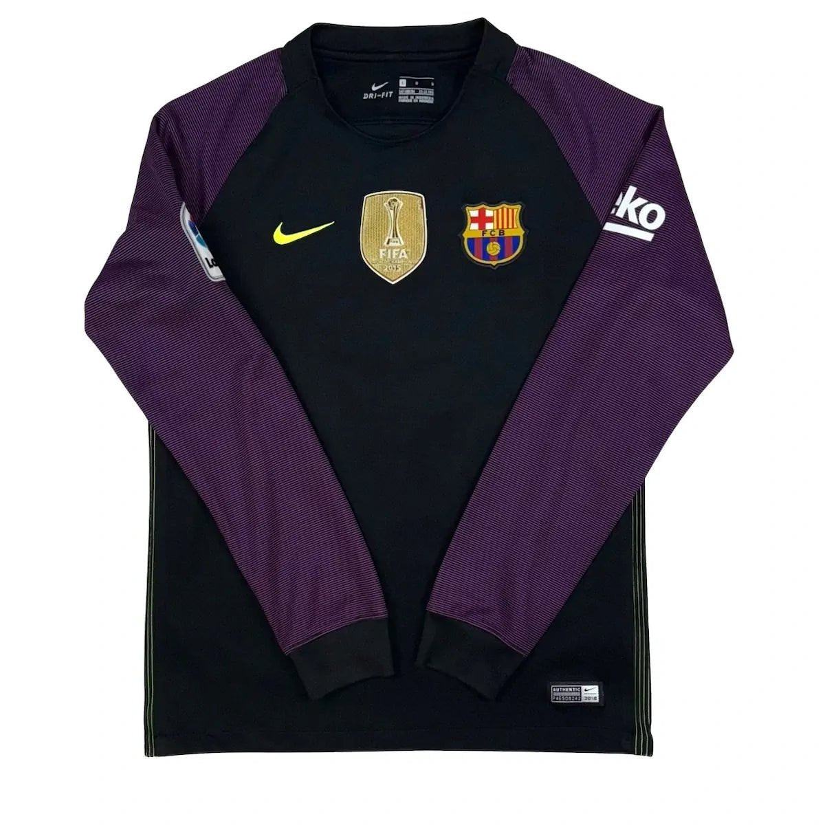 2016/17 Barcelone Goal Keeper - C.Bravo 13 (12/13a) - Iconic Football Shop