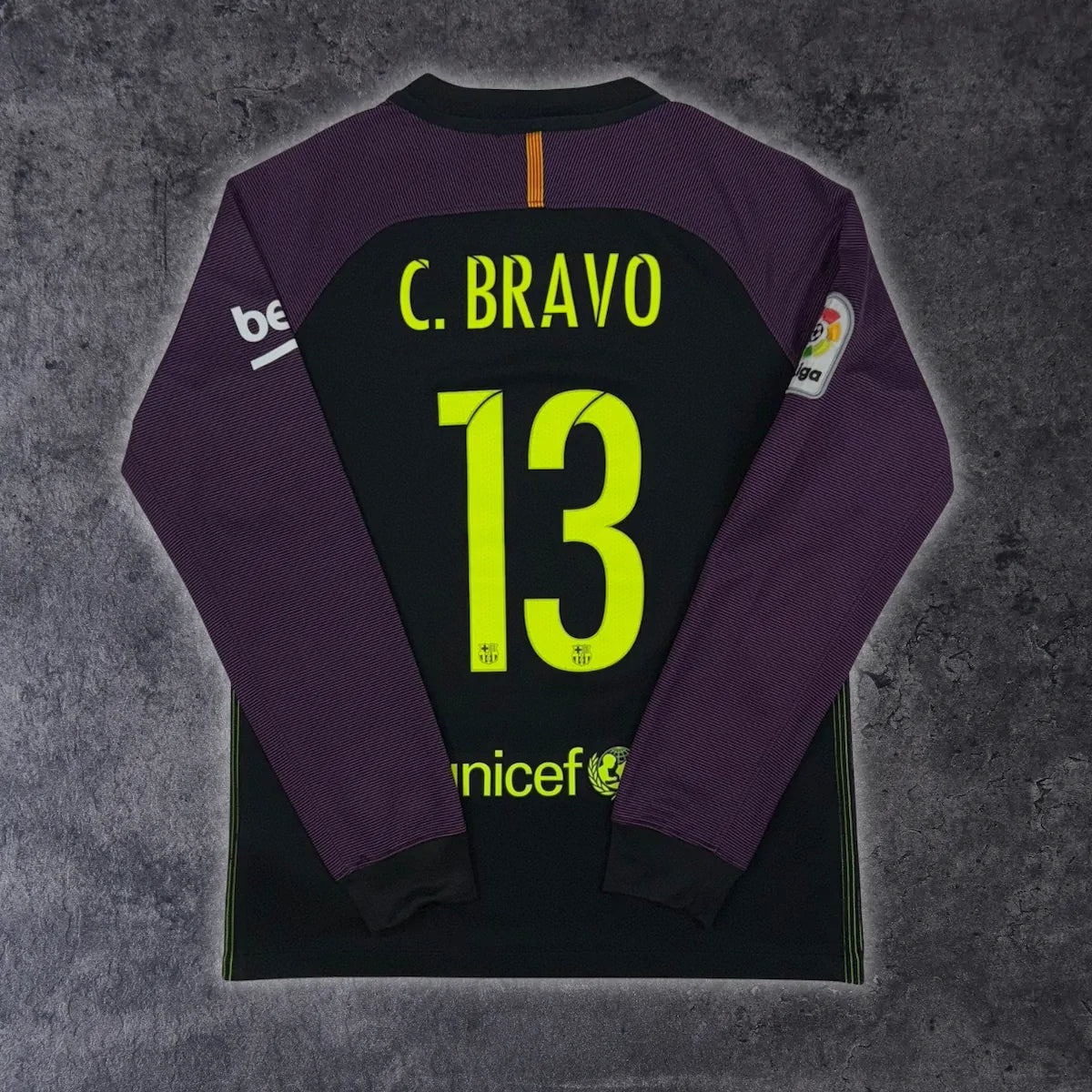 2016/17 Barcelone Goal Keeper - C.Bravo 13 (12/13a) - Iconic Football Shop