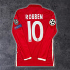 2016/17 Bayern Munich Domicile - Robben 10 *PRÉPARÉ / UCL* (M) - Iconic Football Shop