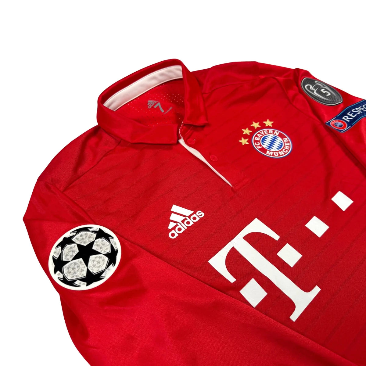 2016/17 Bayern Munich Domicile - Robben 10 *PRÉPARÉ / UCL* (M) - Iconic Football Shop