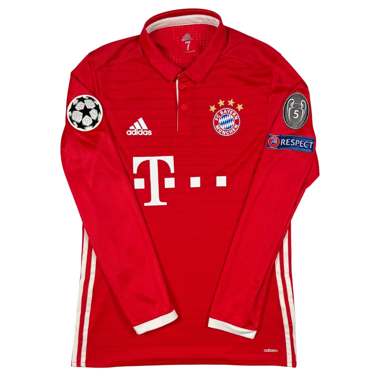2016/17 Bayern Munich Domicile - Robben 10 *PRÉPARÉ / UCL* (M) - Iconic Football Shop