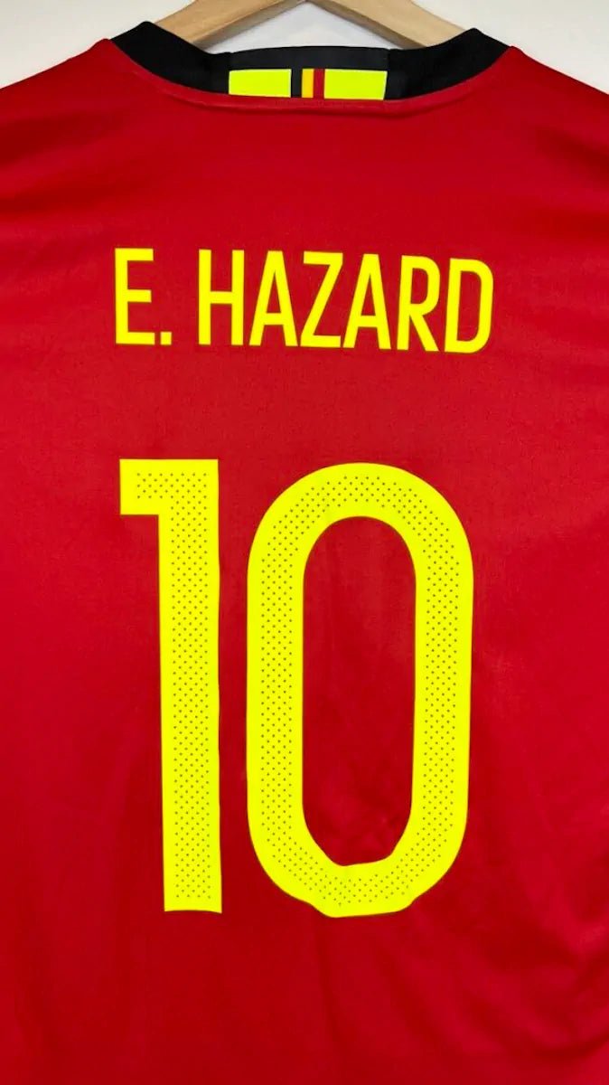 2016/17 Belgique Domicile - E.Hazard 10 (L) - Iconic Football Shop