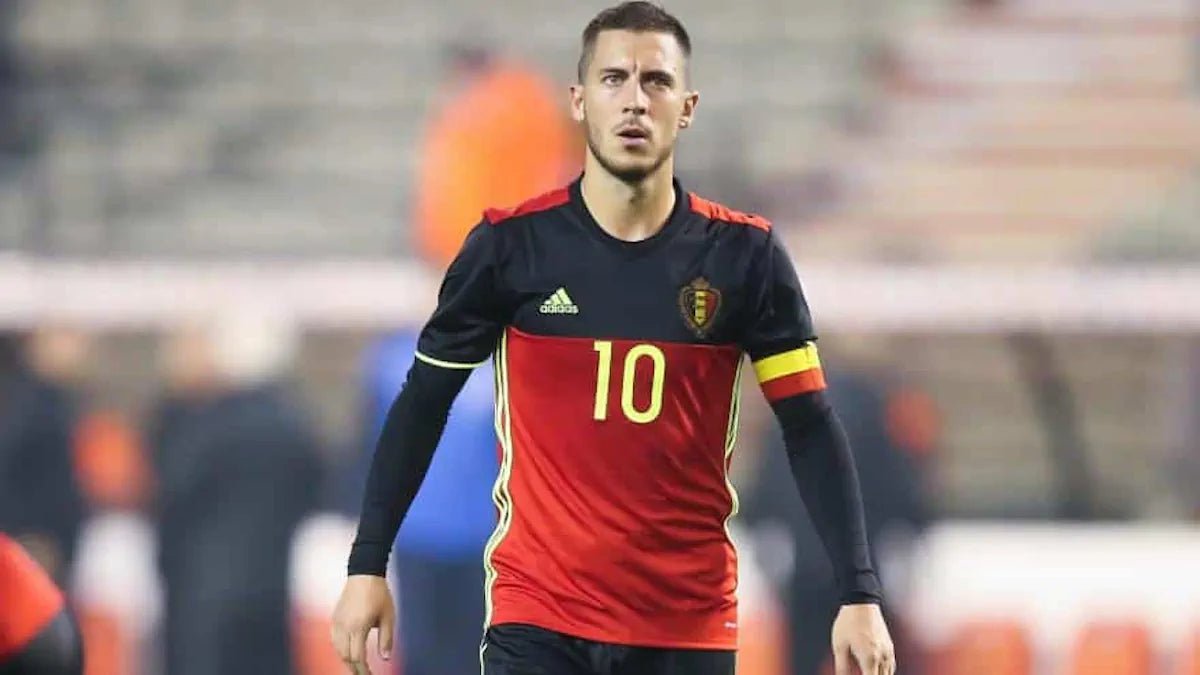 2016/17 Belgique Domicile - Hazard 10 (M) - Iconic Football Shop