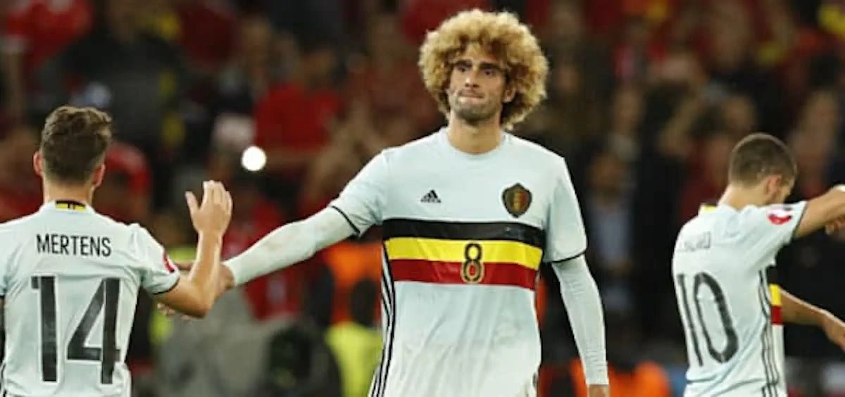 2016/17 Belgique Extérieur - Fellaini 8 (S) - Iconic Football Shop