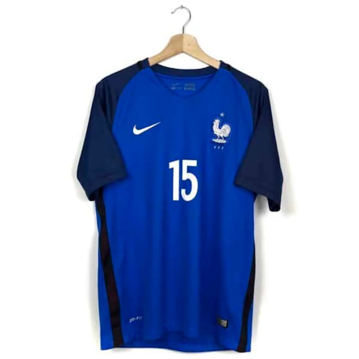Maillot Domicile Equipe De France 2016/17, Nike, Taille S, Bleu, Occasion