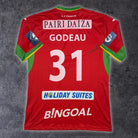 2016/17 KV Ostende Domicile - Godeau 31 *PORTÉ / SIGNÉ* (L) - Iconic Football Shop