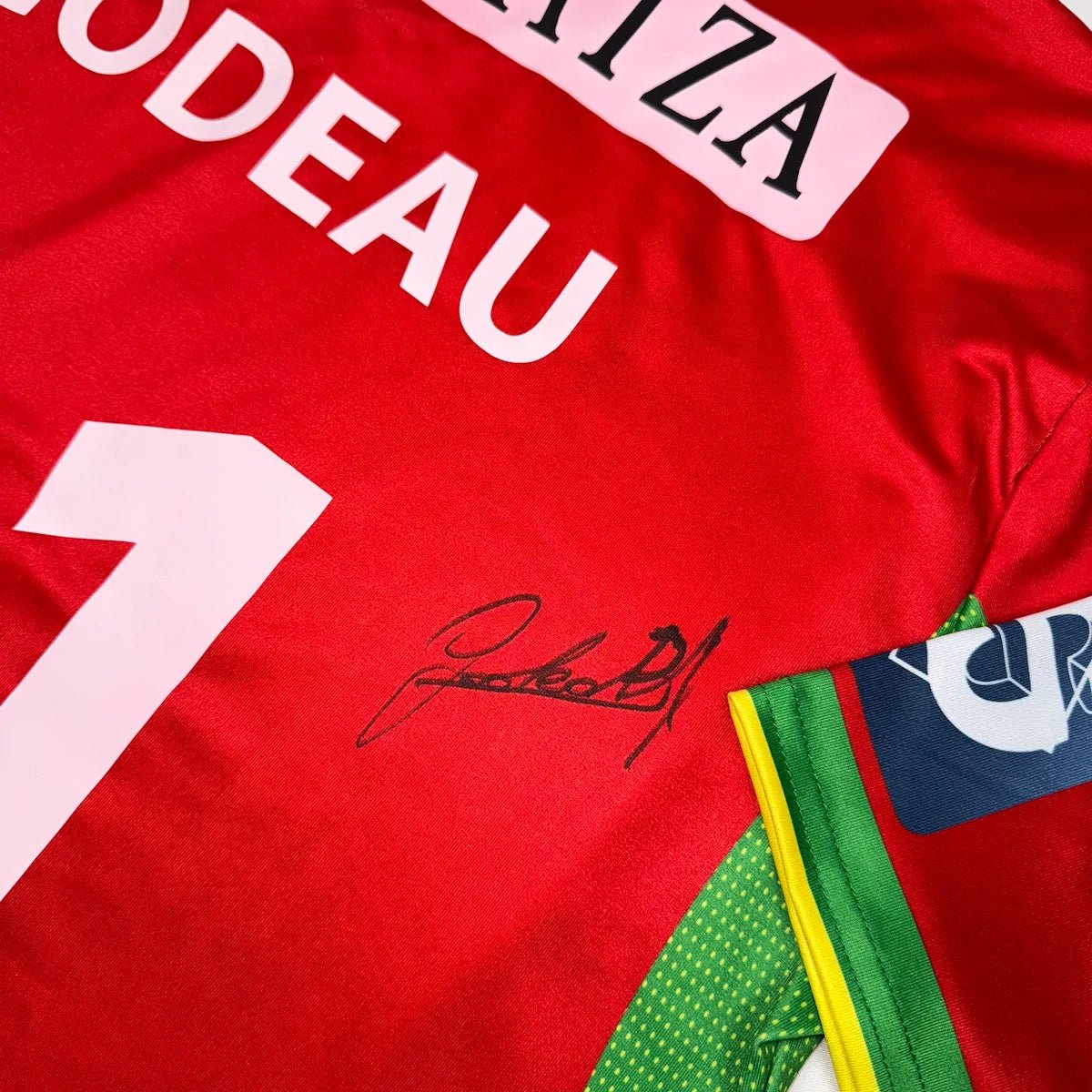 2016/17 KV Ostende Domicile - Godeau 31 *PORTÉ / SIGNÉ* (L) - Iconic Football Shop