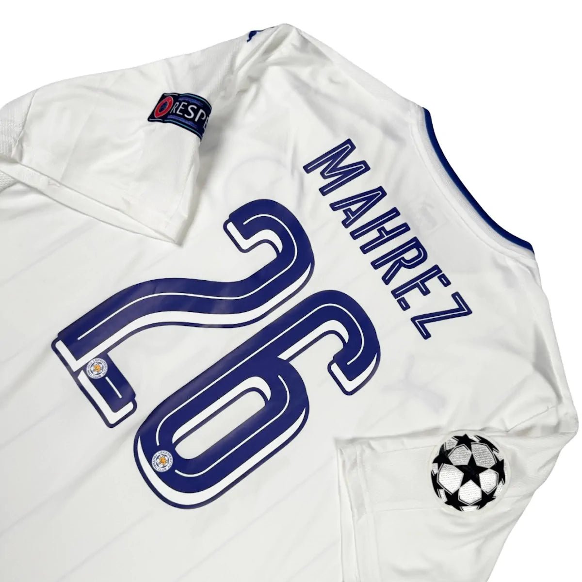 2016/17 Leicester Third - Mahrez 26 *CHAMPIONS LEAGUE* (XL) - Iconic Football Shop