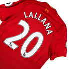 2016/17 Liverpool Domicile - Lallana 20 *COMPLET* (M) - Iconic Football Shop