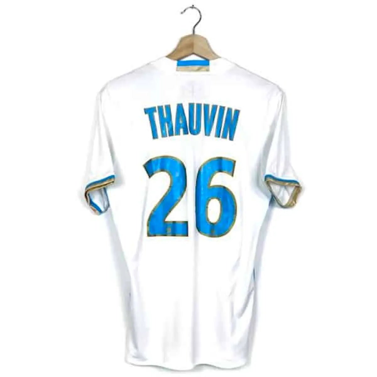 Lot De 3 Flocages OM Thauvin N°26, Domicile 2018/2020, Tailles Enfants 8 à 14 Ans