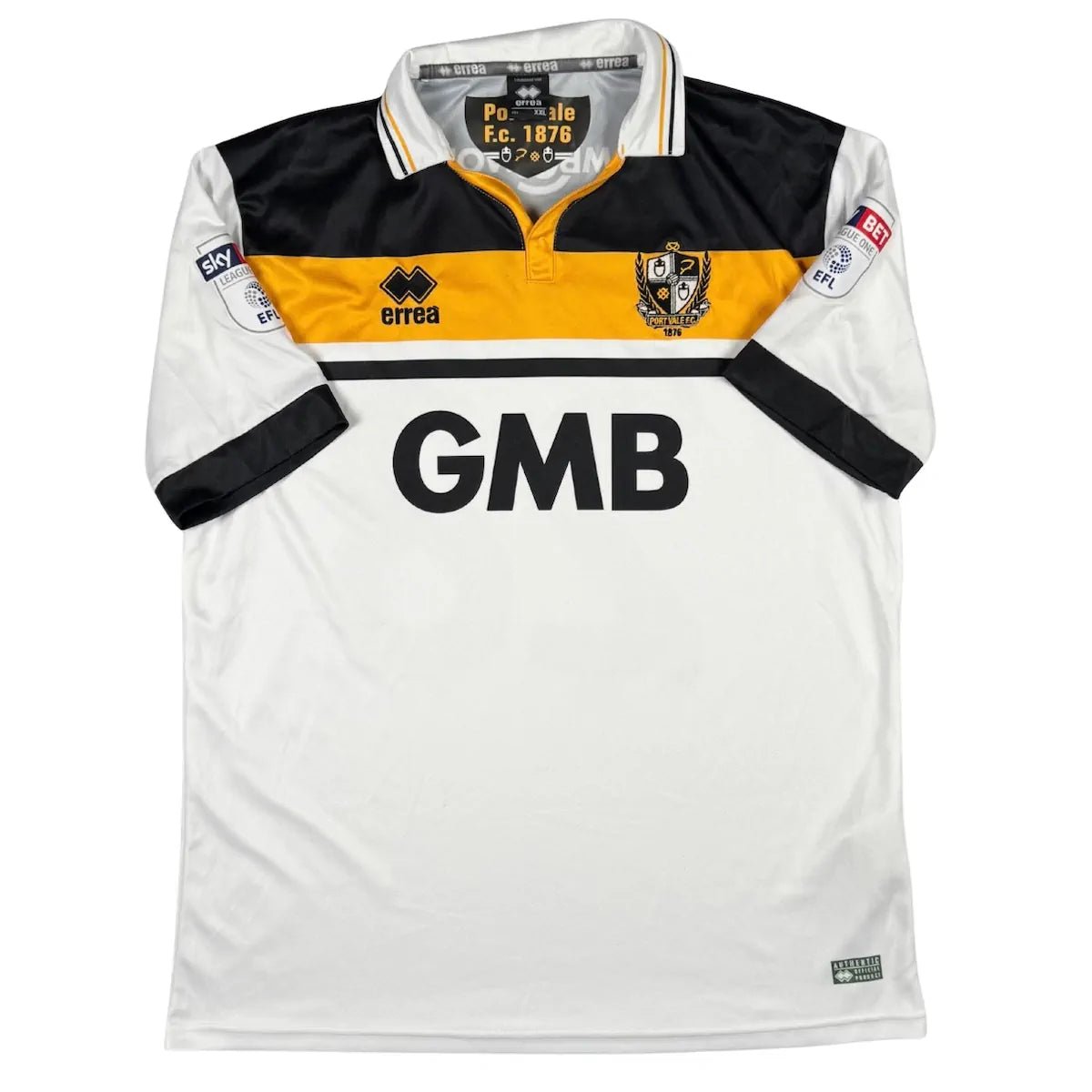 2016/17 Port Vale Domicile - De Freitas 28 (2XL) - Iconic Football Shop