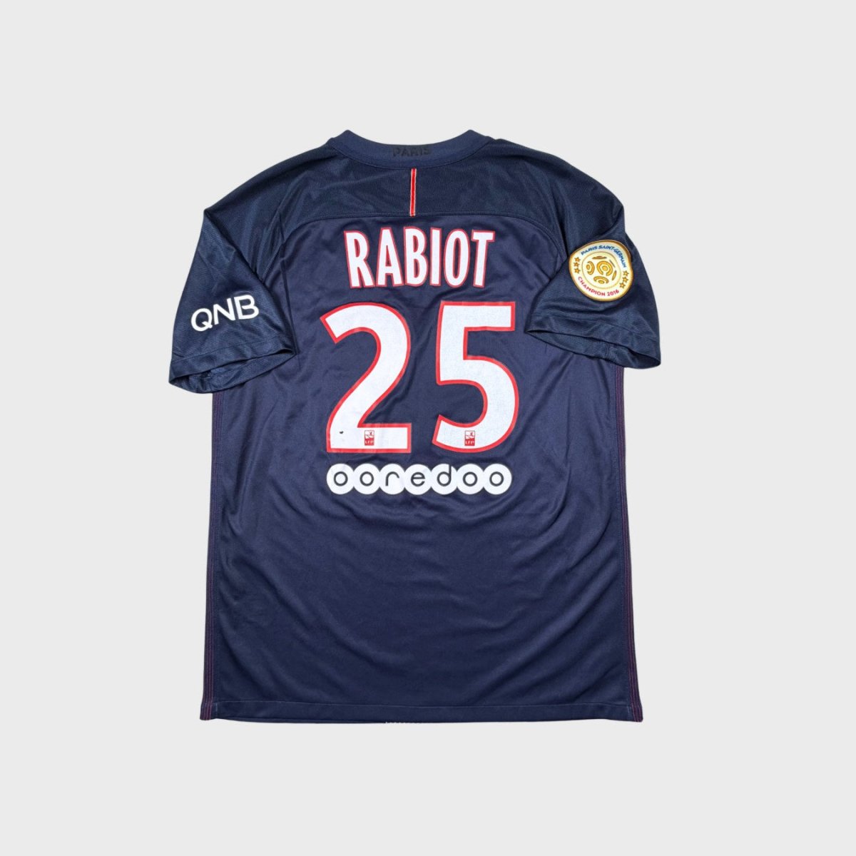 2016/17 PSG Domicile - Rabiot 25 (L) - Iconic Football Shop