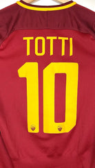 2017/18 AS Roma Domicile - Totti 10 (S) - Iconic Football Shop