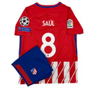 2017/18 Atlético Madrid Domicile - Saùl 8 *COMPLET* (13/15a) - Iconic Football Shop