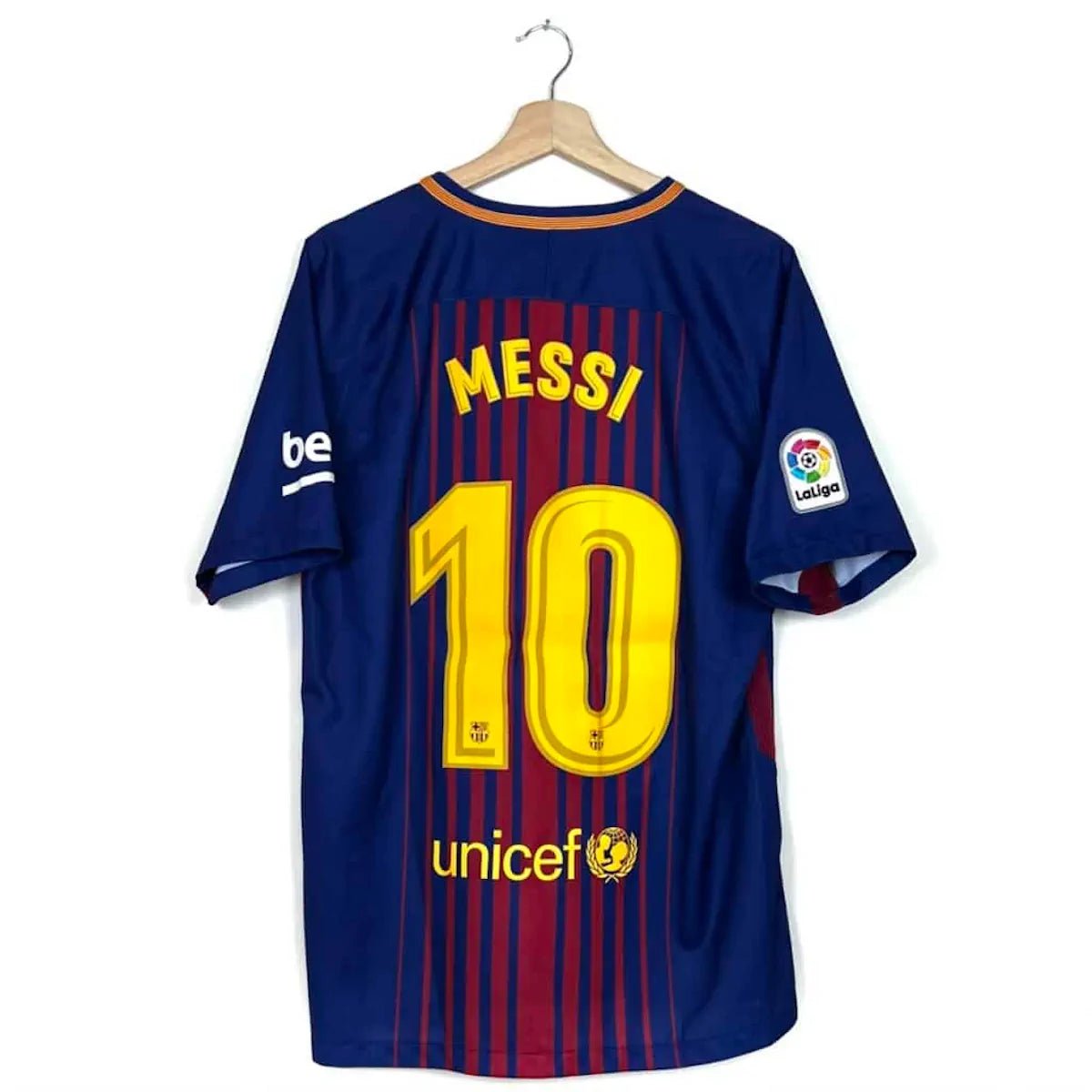 2017/18 Barcelone Domicile - Messi 10 (L) - Iconic Football Shop