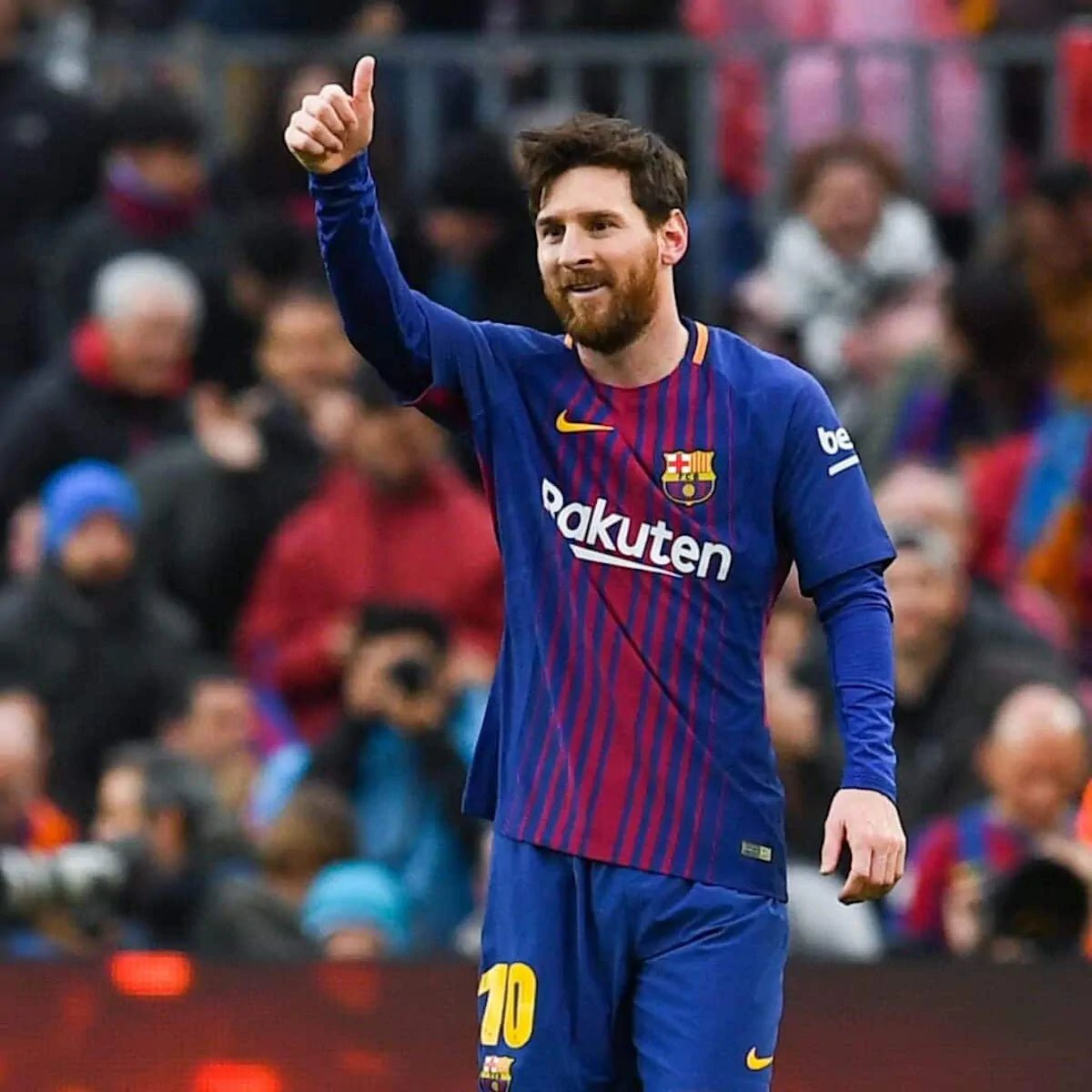 2017/18 Barcelone Domicile - Messi 10 (L) - Iconic Football Shop