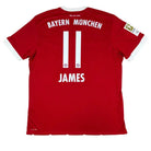 2017/18 Bayern Munich Domicile - James 11 (XL) - Iconic Football Shop