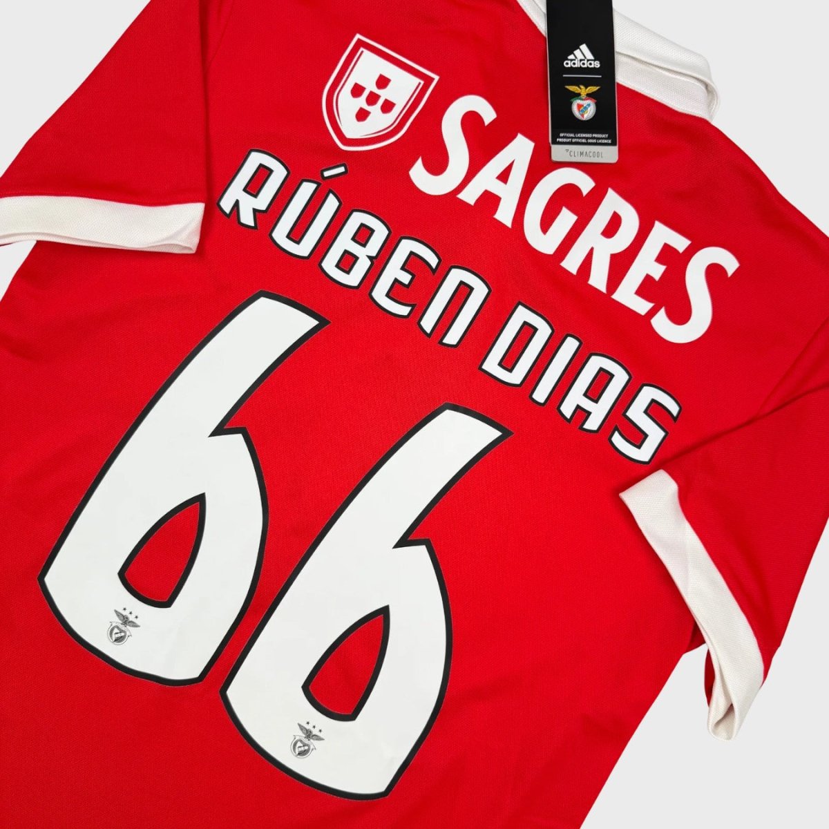2017/18 Benfica Domicile - Rúben Dias 66 (S) - Iconic Football Shop