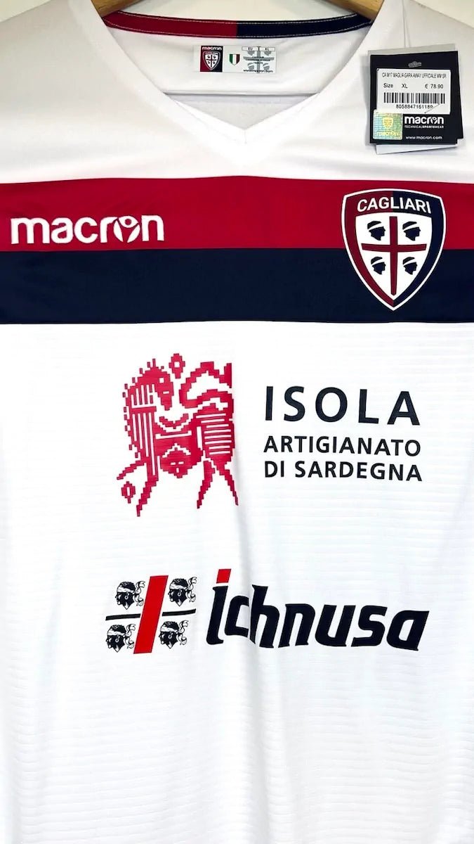 2017/18 Cagliari Extérieur (XL) - Iconic Football Shop