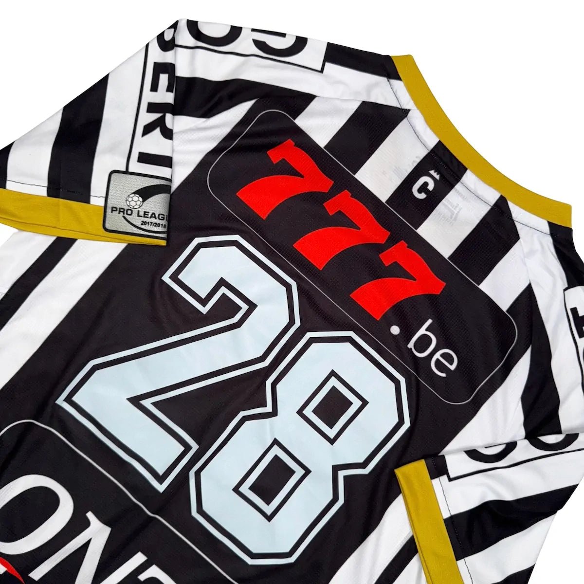 2017/18 Charleroi Domicile - Saglik 28 *PRÉPARÉ - PORTÉ* (S) - Iconic Football Shop
